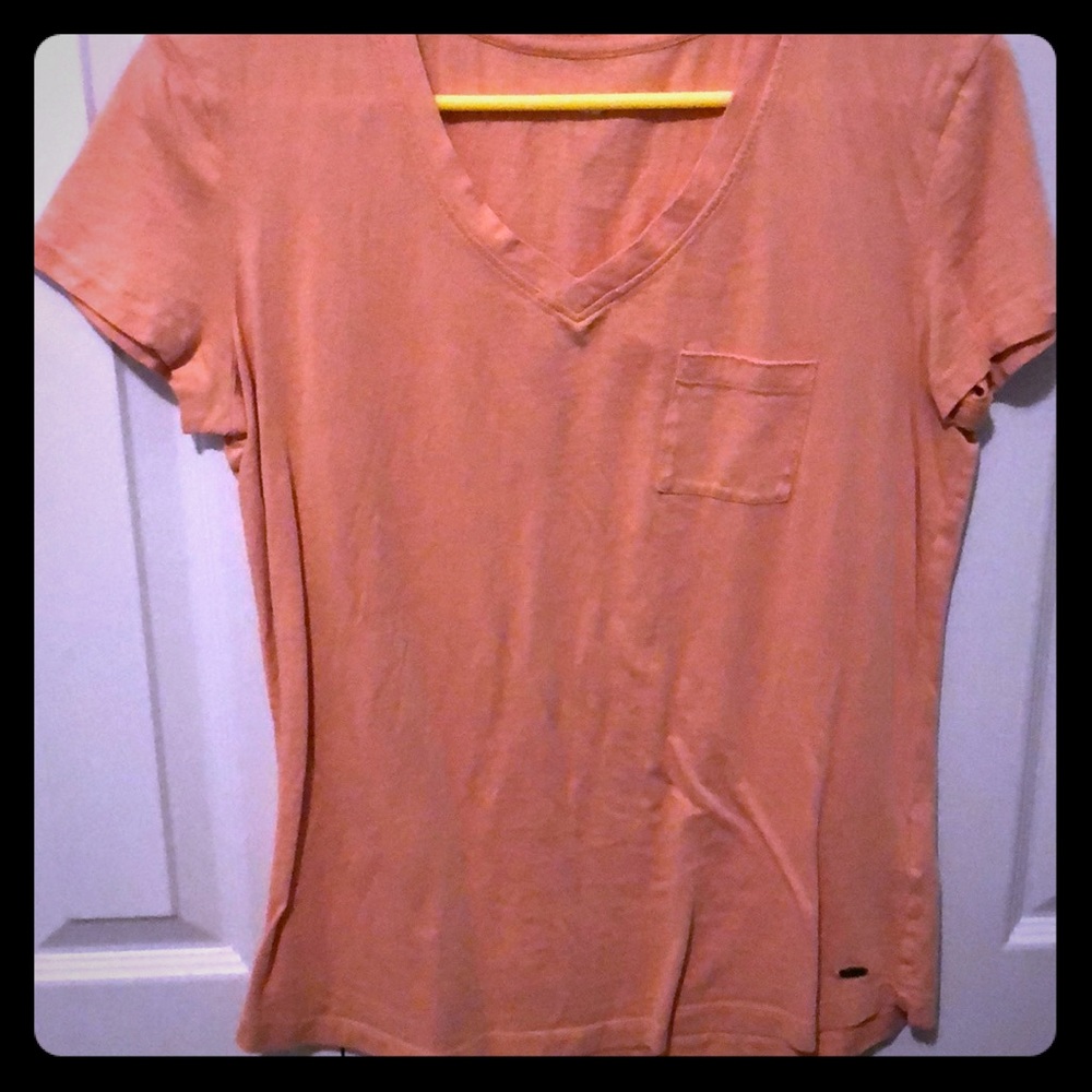 Peach V-neck!